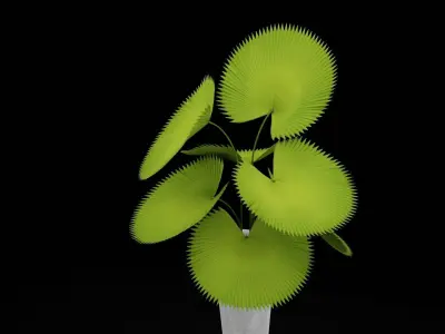 Fern Plant Decor 3D model