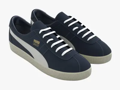 Puma Crack Shoes PBR Low-poly 3D model