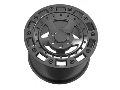black rhino cinco wheel rim model 3D print model