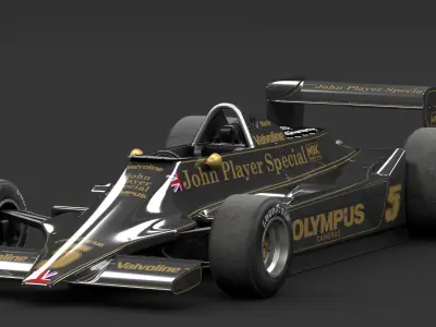 Lotus 79 Formula-1 3D model