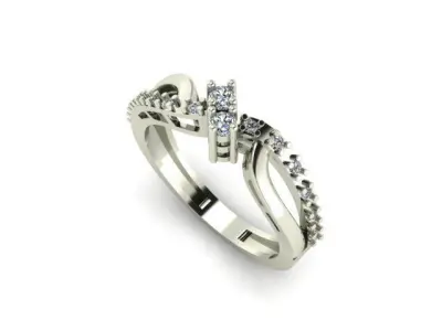  ENGAGEMENT RING 3D print model