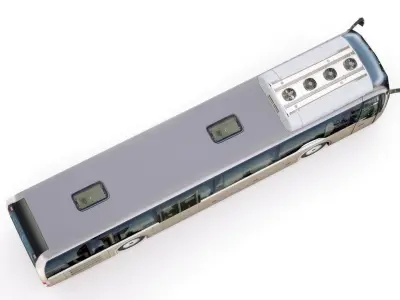 Bus v2 Low-poly 3D model