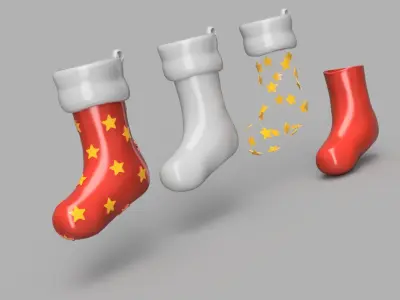 Christmas Stocking 3D print model