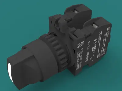  selector Switch Button 3D model