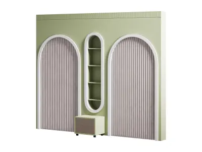 Kids wall panell 11 3D model