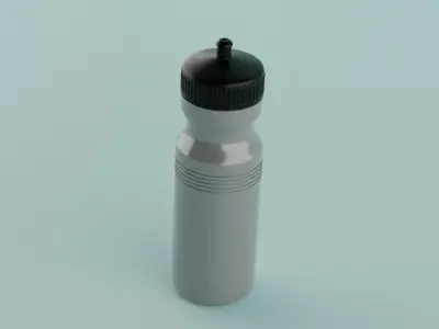 Sport water bottle 3D model