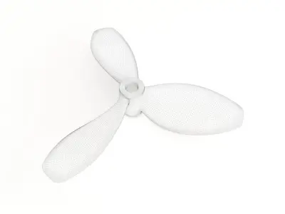 Marine propeller 03 3D model