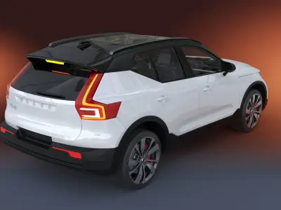 2020 Volvo XC40 Recharge 3D model