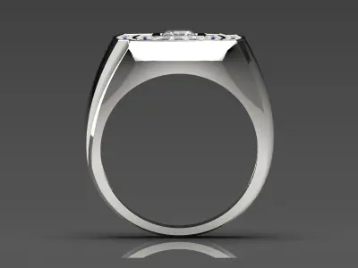 luxury man ring mr0167 3D print model