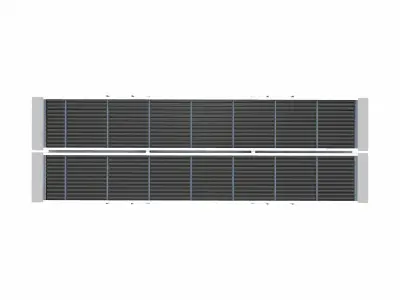 Flare Assist Fan Low-poly 3D model