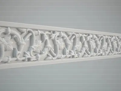 Classical moulding 3D print model