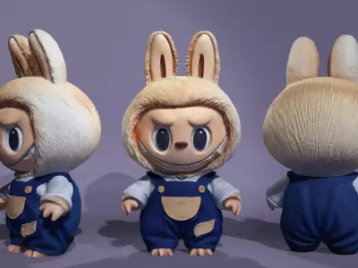  POP MART 3D model 3D model