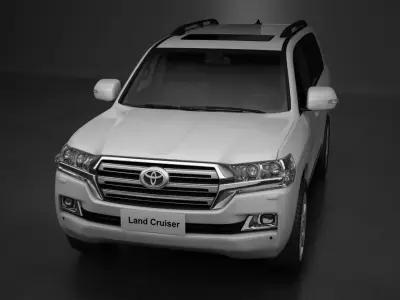 Toyota LandCruiser 3D model