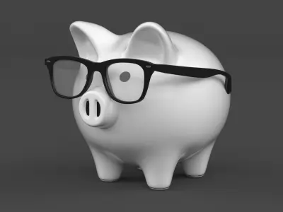 Piggy Bank 3D model