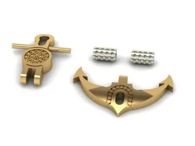 Anchor-DIJE ANCLA REF ANC - PEQ - 001 3D model