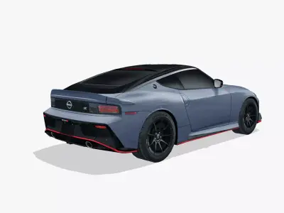 Nissan Z Nismo 2024 Low-poly 3D model