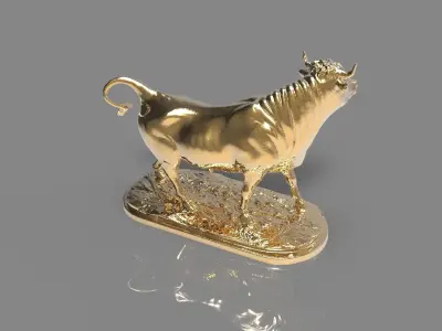 Bull  Animal 3D print model
