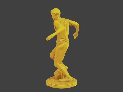Soccer Player SP 006 3D print model