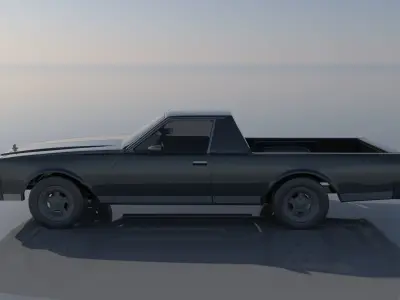 Chevrolet Caprice Pickup 1977  3D print model