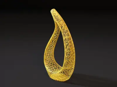 Vase drop 3D print model