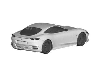 Ferrari Roma  3D model