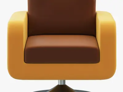 Ditre Italia Focus Armchair 3D model