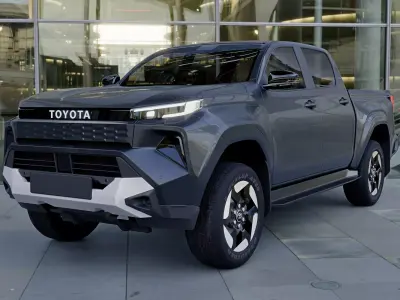 Toyota Hilux 2026 BEV 3D model