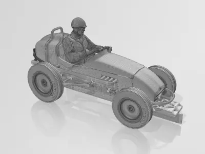 Midget Racer ready to print 3D print model