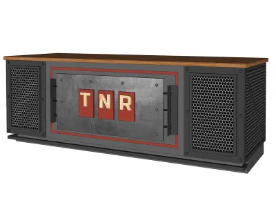 Counter Design for Car Garage 3D model