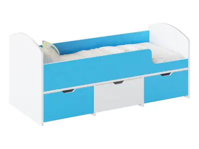 Loft bed Yaroff Kid Mini 3D model