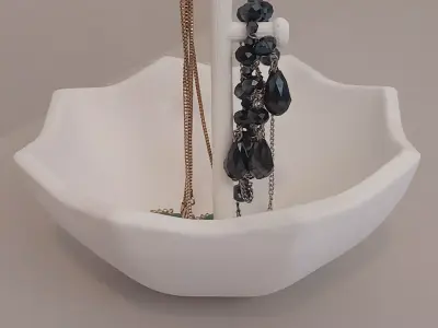 UMBRELLA JEWELRY HOLDER 3D print model