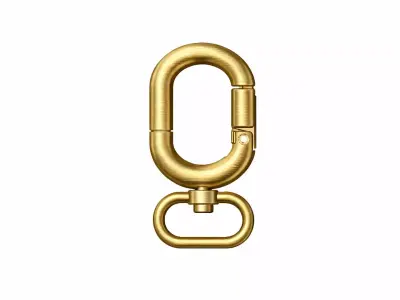 Luxury Metal Bag Hook Premium Purse Carabine 25mm 3D print model