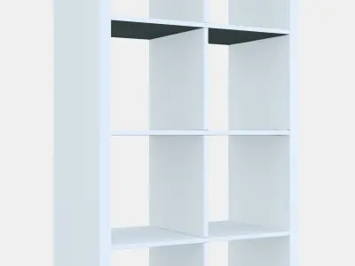 KALLAX Shelving unit Low-poly 3D model