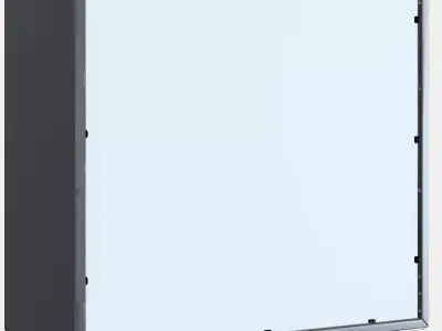 EKET Cabinet combination with legs 1 3D model