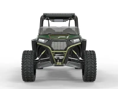 2018 POLARIS RZR XP 4 1000 Turbo  3D model