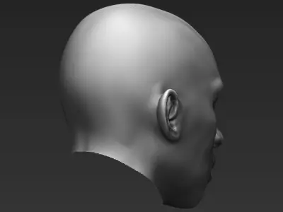 Kobe Bryant standard version only mesh 3D model