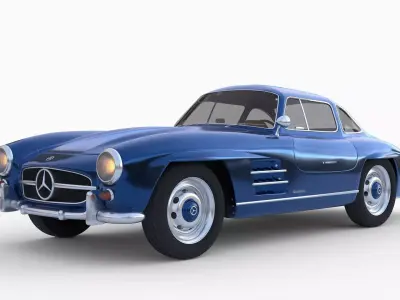 Mercedes Benz 300 SL 3D model