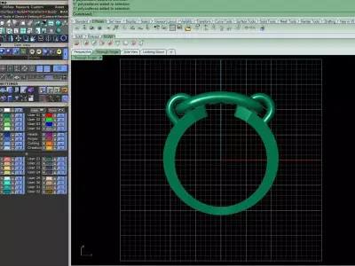 Luxury ring 3D print model