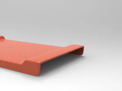 Uge Tray Low-poly 3D model