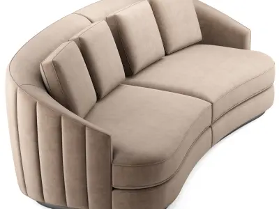 Hudson Sofa Thesofaandchair  3D model