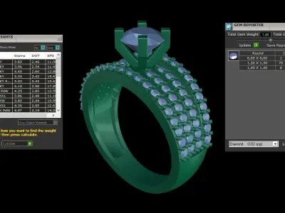 ring code 188 3D print model
