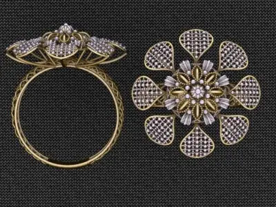 New rings turkish design light weight 3dm  3D print model