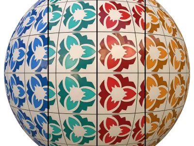 tile patterned 76-seamless-4k Texture
