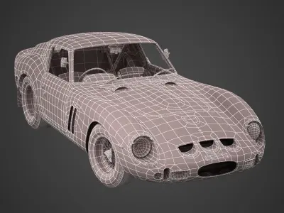 Ferrari 250 GTO - 3505GT - No Engine 3D model