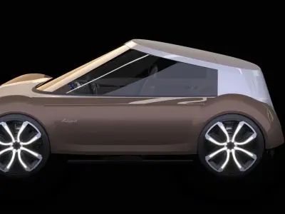 Concept car - Meshuggah  3D model