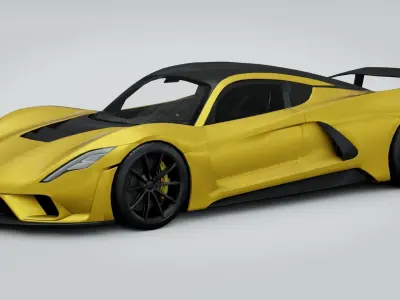 Hennessey Venom F5 3D model