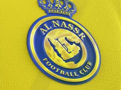 Al Nassr Jersey Duneus 2023 - CLO 3D 3D model