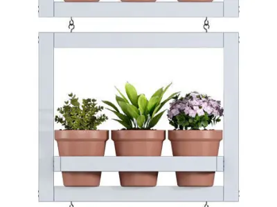 Hanging pots 132 3D model