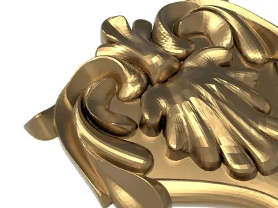  decorative pattern ready for 3D printing 3D model 123