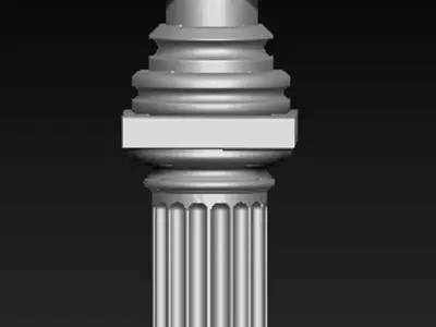 Christ Bust 3D print model